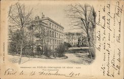 Paris CPA Pensionnat des fideles compagnes de Jesus Vue d'ensemble