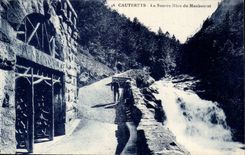 Cauterets CPA die Mutterquelle von Mauhourat