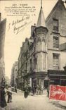 Paris CPA Old Street of the temple (turret builds by Jean of Balue husband of the widow of Jean Herouet secretary)