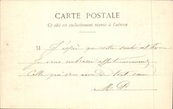 Paris CPA La rue Royale vue prise de la Madeleine