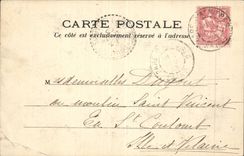 Paris CPA Quai aux fleurs (marche)