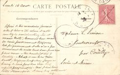 Paris CPA the Mirabeau bridge