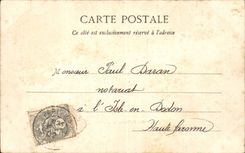 Paris CPA La Seine et les Tuileries