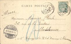 Paris CPA Boulevard des italiens (autobus)