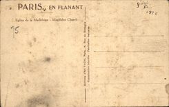 Paris CPA Eglise de la Madeleine 