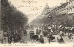 Paris CPA Le boulevard des italiens