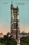 Paris CPA La Tour Saint Jacques