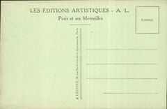 Paris CPA the boulevard and the door Saint Denis