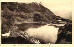 CPA Surroundings of Luchon lakes of the port of Venasque