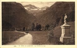 CPA Surroundings of Luchon the valley of the Lily