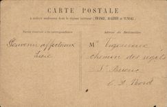 Paris CPA Notre Dame (publicite Godchau Tailleur Trousseaux pour hommes Faubourg Montmartre)