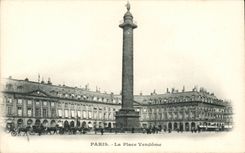 Paris CPA the Vendome place