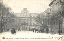 Paris CPA Le palais de justice et le tribunal de commerce