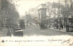 Paris CPA Boulevard Saint Martin and Saint Denis