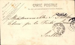 Paris CPA Seen on the island of the lake of the Bois de Boulogne