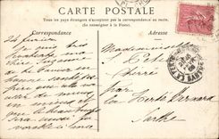 Paris CPA Eglise Saint Etienne du Mont le tombeau de Sainte Genevieve