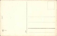 CPA Fantaisie Banc dans un jardin