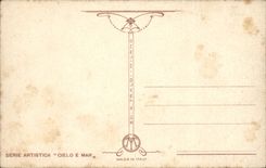 CPA Fantaisie Paysage au bord de la mer