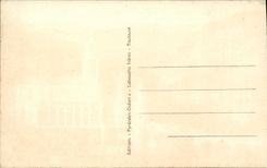 Lourdes CPA Panoramic View on the basilica the fort and the funicular of large Ger