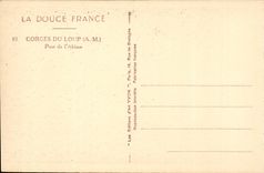 CPA Falle der Wolf (Wolf) Brucke des Abgrundes