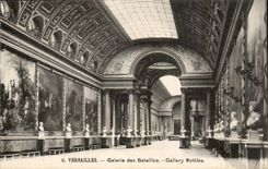 CPA Versailles Gallery of the battles