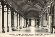 CPA Versailles Gallery of the ices Room of the Signature of peace in 1919