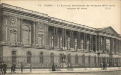 Paris CPA Le Louvre Colonnade de Perrault (18eme)