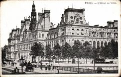 Paris CPA L'hotel de ville