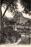 Paris CPA Le pavillon de Rohan et les jardins des Tuileries