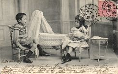 CPA Fantasy Children and beb