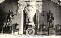 Schloss Henri Pau-CPA der IV das Raum des Vasenschutzes von unterschiedlichem angeboten vom Prasident Carnot seinen Durchgang hat hat Pau