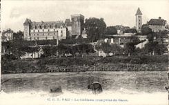 Pau CPA das Schloss Henri IV (gesehen von gab)