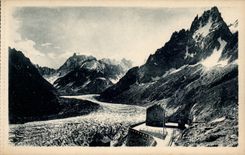 Chamonix CPA Mer de glace