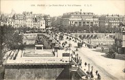 Paris - 1 - La Pont Neuf a Vol d'Oiseau - CPA 