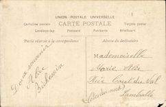 Fantasy - Children - Two Sweet Little Girls - Happy New Year - CPA