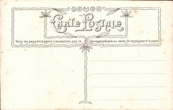 Fantaisie - Couple - Mariage - Marriage - CPA