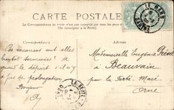 Fantasy - woman - Woman with knowing spalling hammer in fur coat - CPA