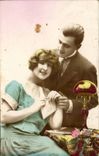 Fantaisie - Couple - Darling Couple - CPA 