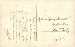 Fantasy - Woman - Happy Easter - Woman with Easter Tennis shoe - CPA