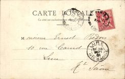 Fantasy - Man - Man in noble costumes CPA