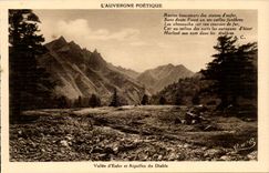 Poetic Auvergne - Valley of hell and needles of the devil evocative Ravines of the hellish visions - CPA