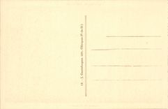 Poetic Auvergne Castle of Tournoel- feudal Eyrie on its haughty rock - CPA