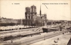 Paris - 4 - Notre Dame et les Quais - CPA 