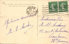 Paris - 4 - Notre Dame - CPA 