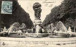 Paris - 6 - Carpeaux Fountain - CPA