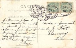 Paris - 7 - Eiffel Tower - Eiffe Tower - CPA