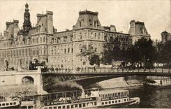 Paris - 4 - L'Hotel de Ville - St Raphael Quinquina - CPA 