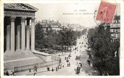 Paris - 8 - Boulevard of Madeleine CPA