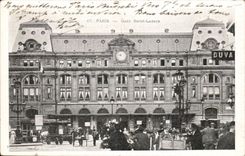 Paris - 8 - Station Saint Lazare CPA