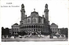 Paris - 16 - Le Palais du Trocadero CPA 